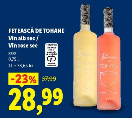FETEASCĂ DE TOHANI