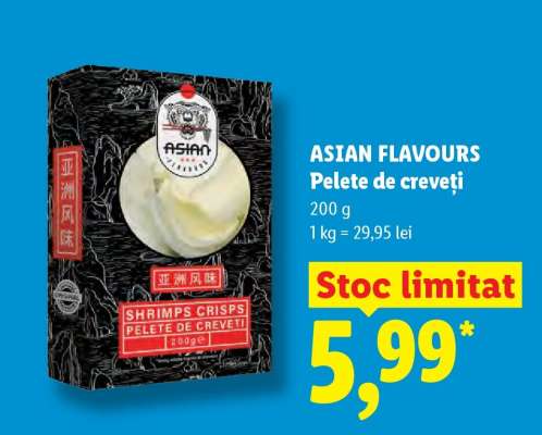 Asian Flavours Pelete de creveți