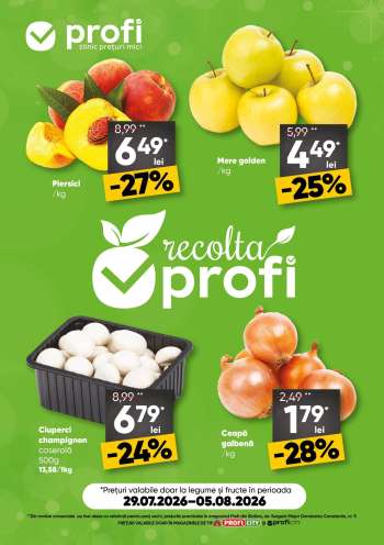 Cataloage Profi City - 29.07.2026 - 04.08.2026.