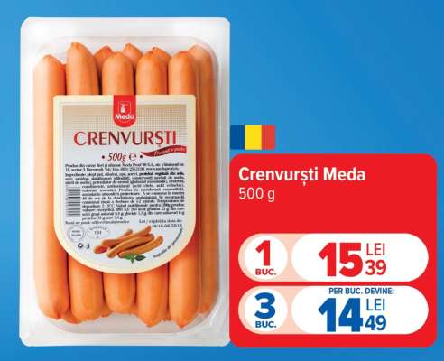 Crenvurști Meda