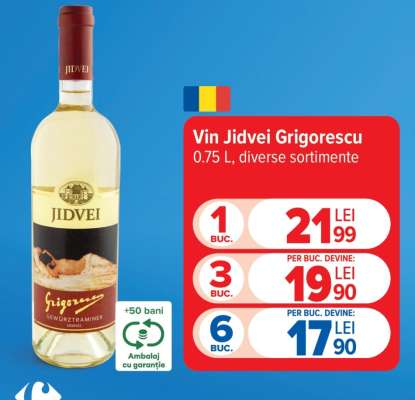 Vin Jidvei Grigorescu