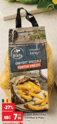 Cartofi pentru prăjit, Carrefour la Piață