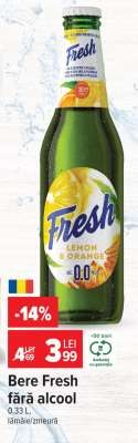 Bere Fresh fără alcool