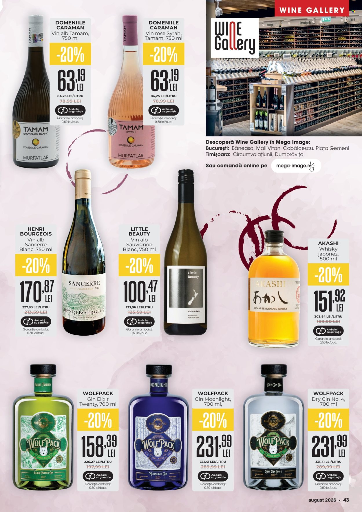 Catalog Mega Image - 01.08.2026 - 31.08.2026. Pagina 43