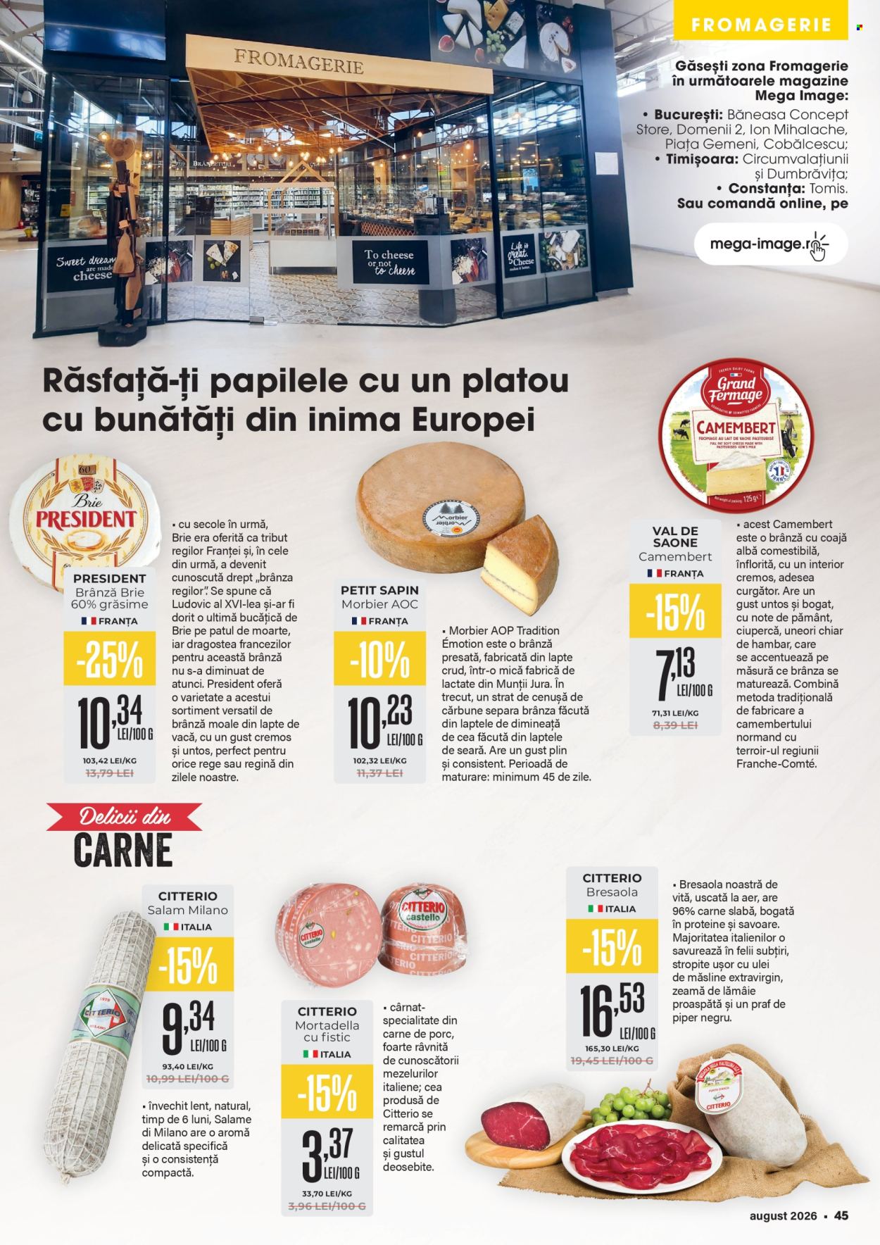 Catalog Mega Image - 01.08.2026 - 31.08.2026. Pagina 45