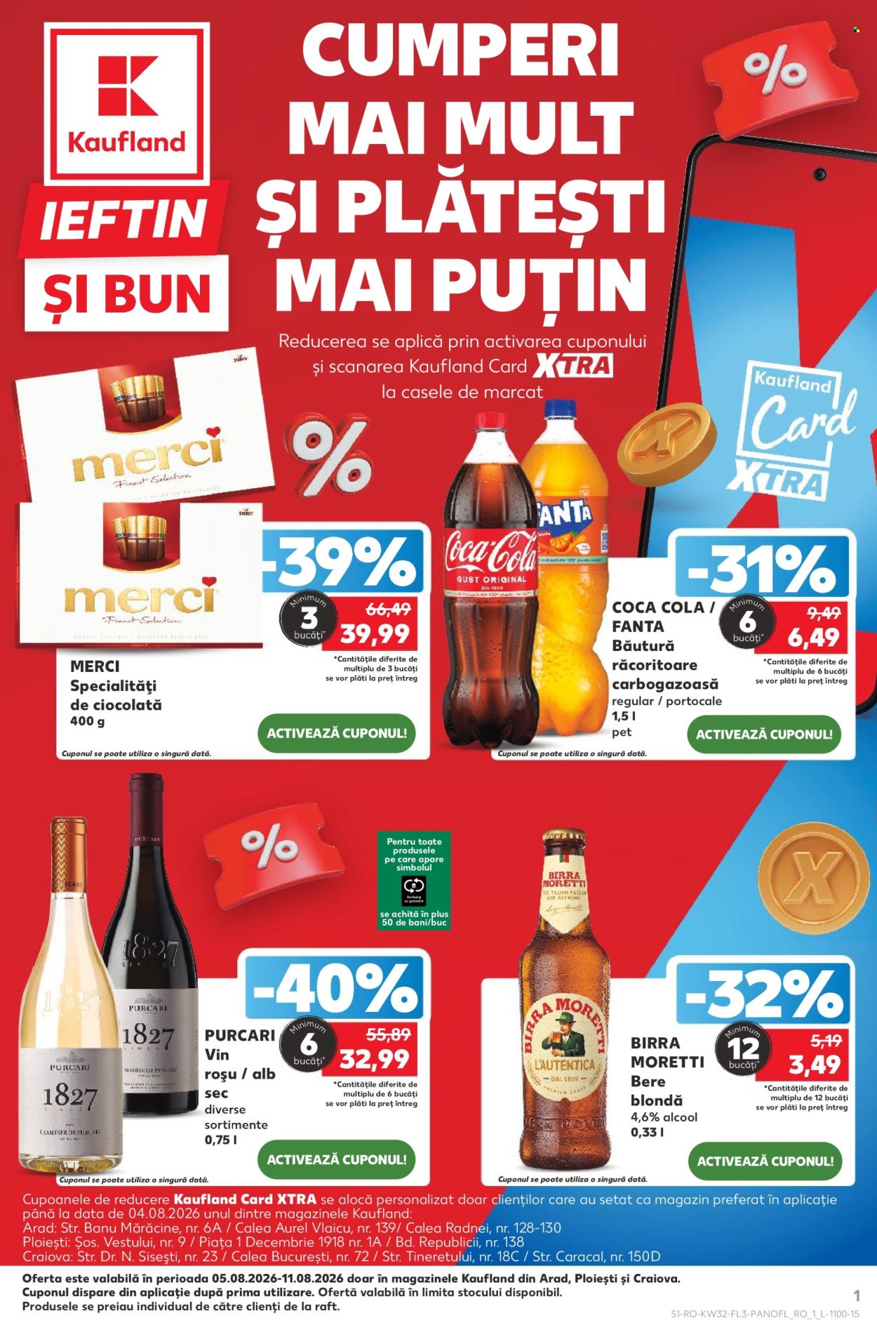 Catalog Kaufland - 05.08.2026 - 11.08.2026. Pagina 1