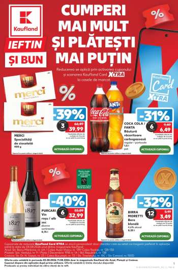 Cataloage Kaufland - 05.08.2026 - 11.08.2026.