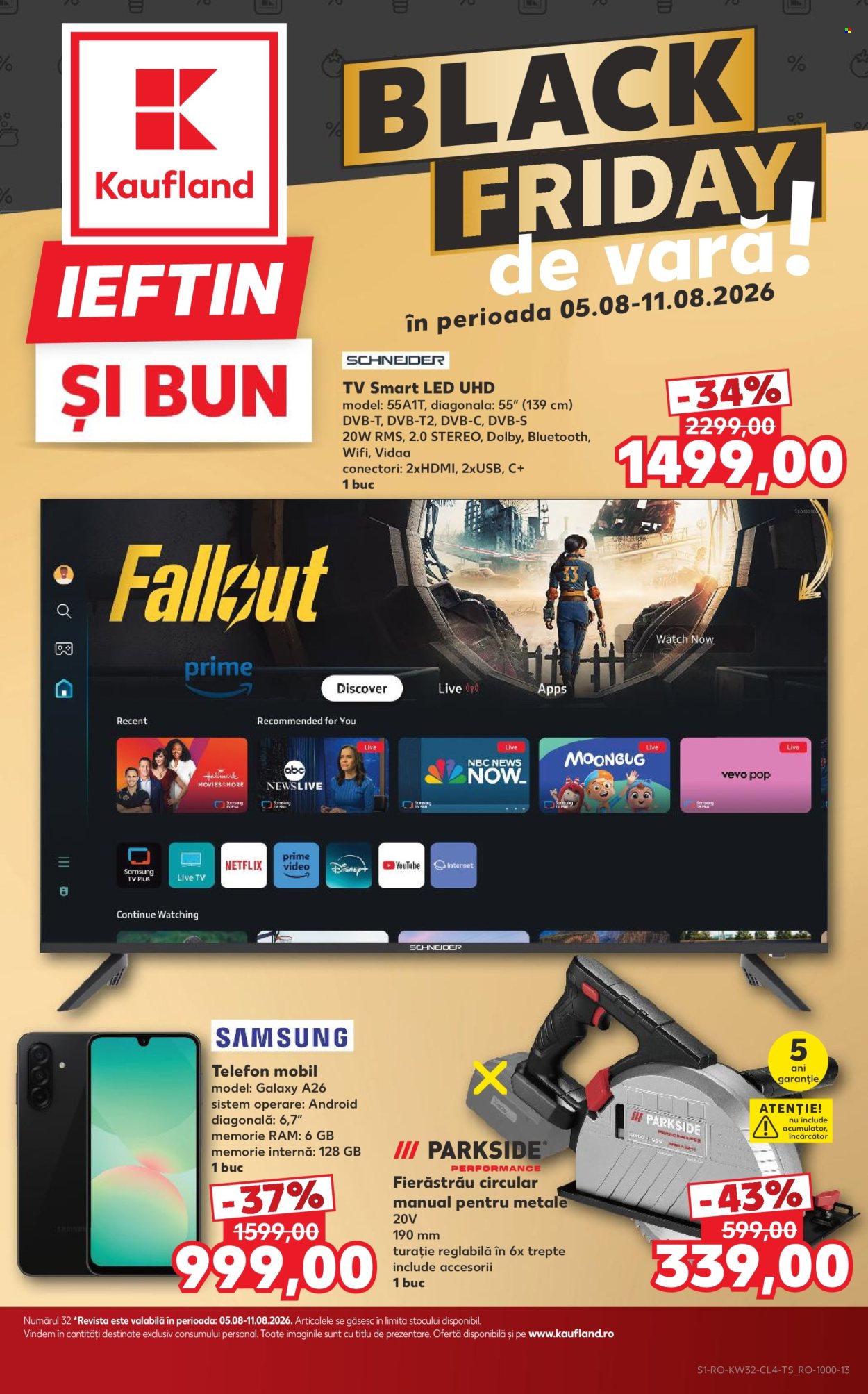Catalog Kaufland - 05.08.2026 - 11.08.2026. Pagina 1