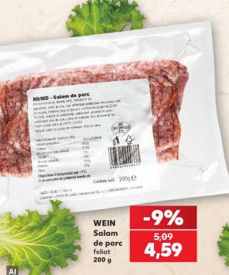 WEIN Salam de porc feliat