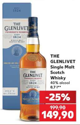 THE GLENLIVET Single Malt Scotch Whisky