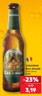 CARAIMAN Bere blondă