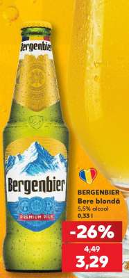 BERGENBIER Bere blondă
