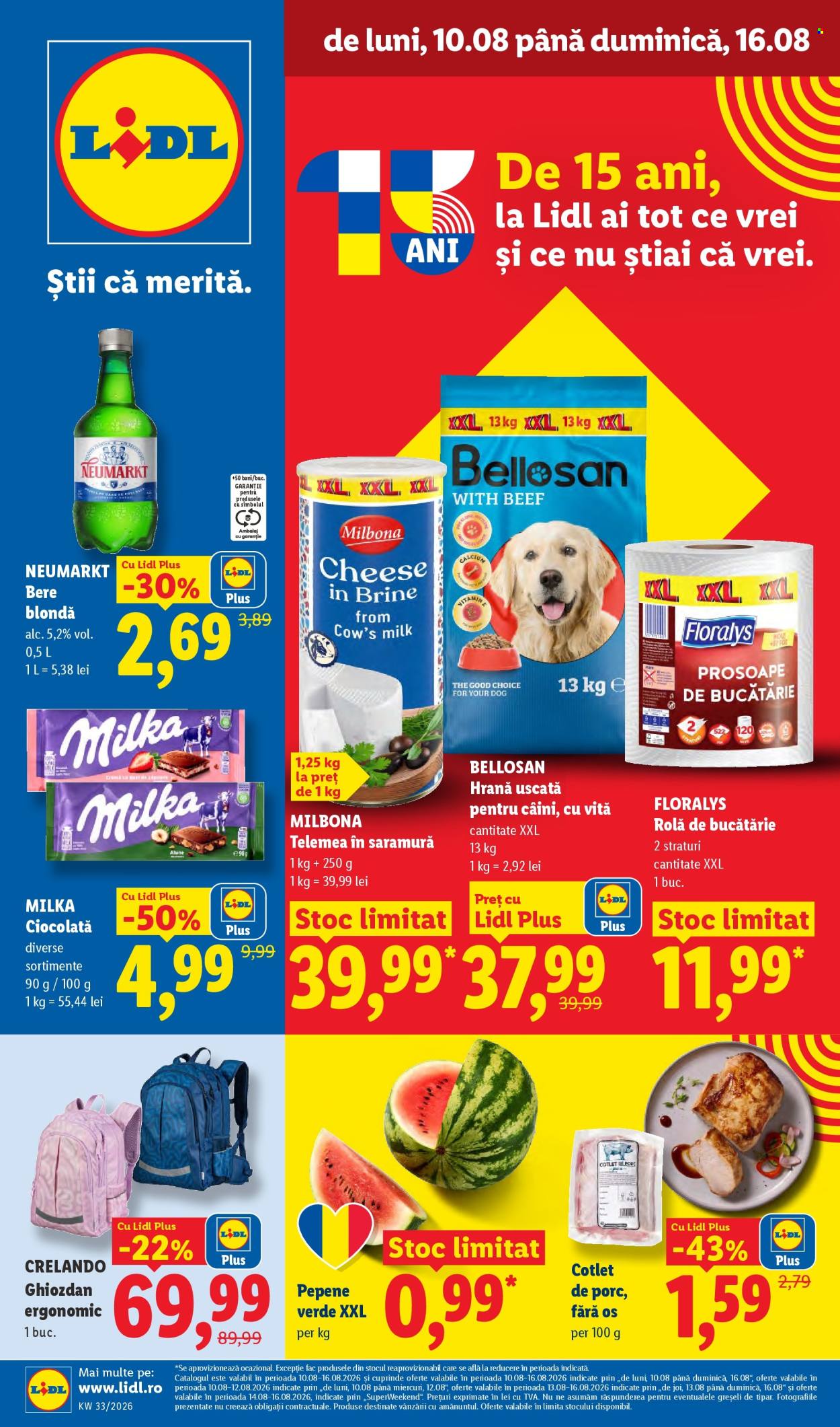 Catalog Lidl - 10.08.2026 - 16.08.2026. Pagina 1