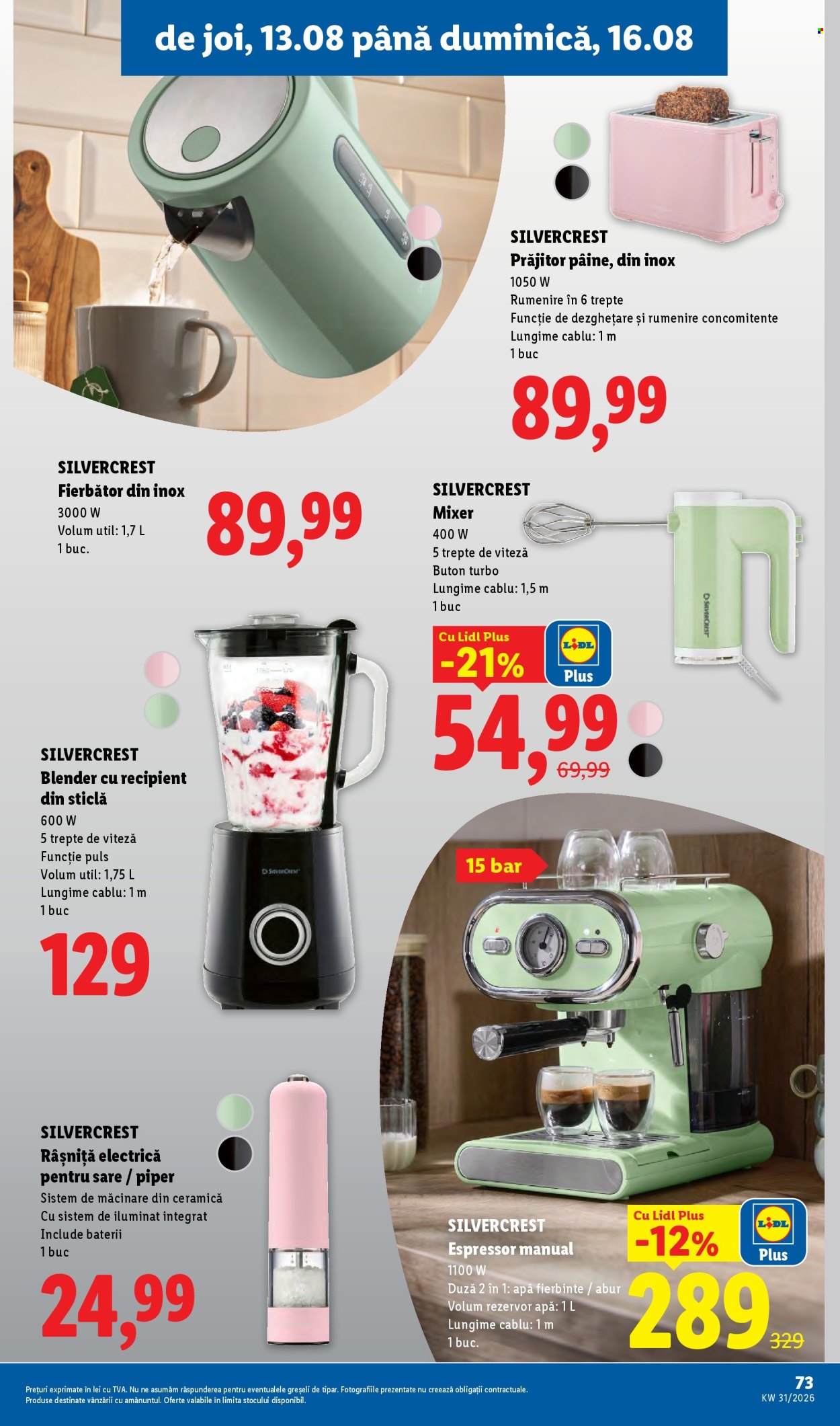 Catalog Lidl - 10.08.2026 - 16.08.2026. Pagina 73