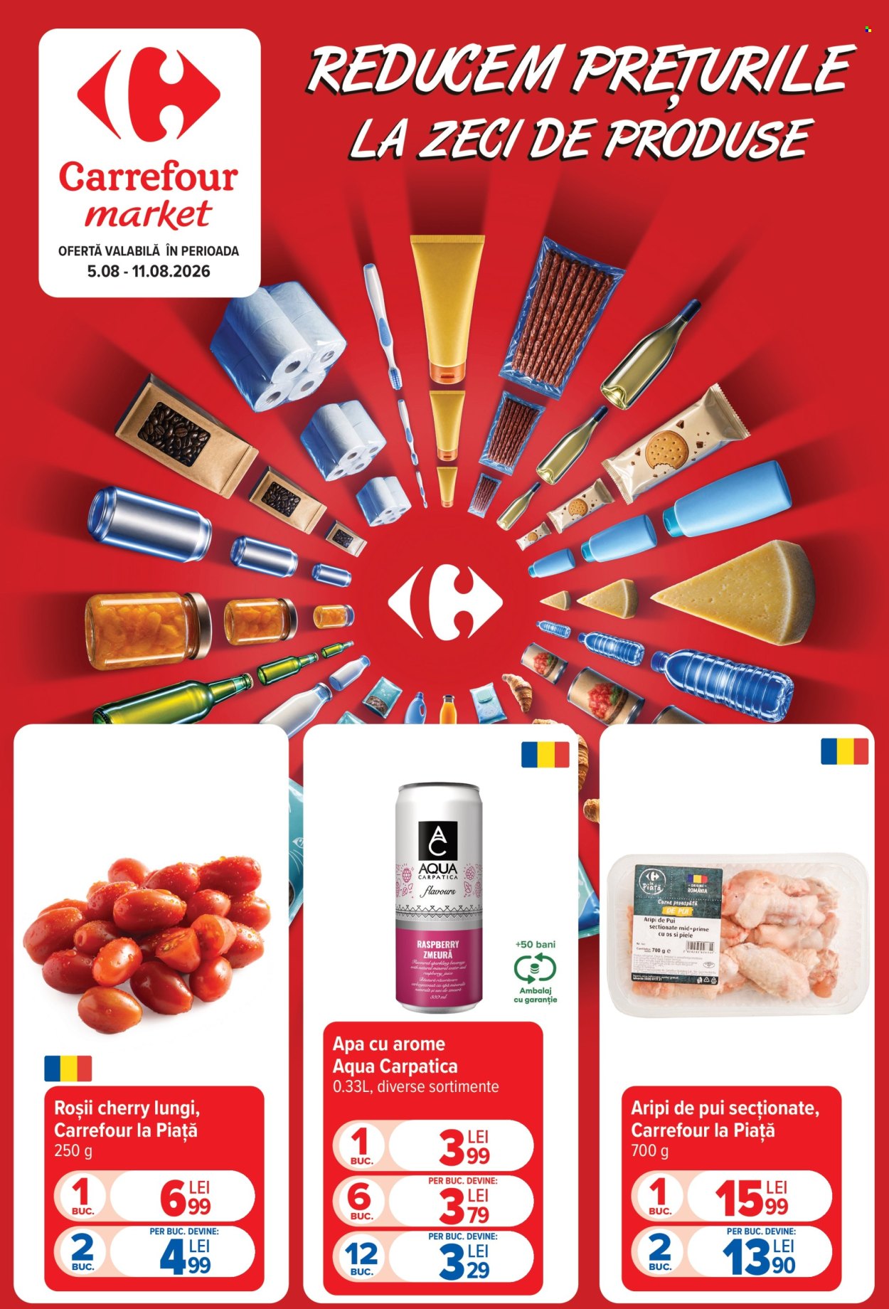 Catalog Carrefour - 05.08.2026 - 11.08.2026. Pagina 1