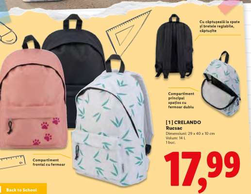 CRELANDO Rucsac