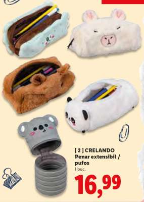 [2] CRELANDO Penar extensibil / pufos