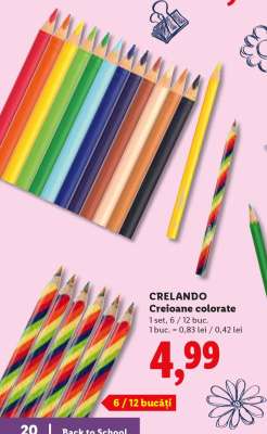 CRELANDO Creioane colorate