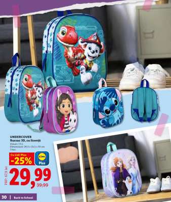 UNDERCOVER Rucsac 3D, cu licență