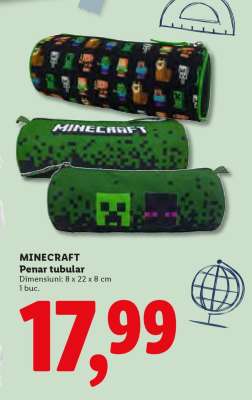 MINECRAFT Penar tubular