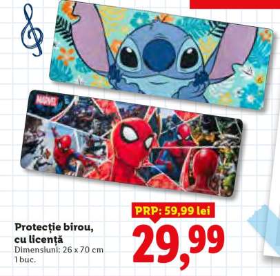 Protecție birou, cu licență