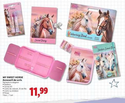 MY SWEET HORSE Accesorii de scris