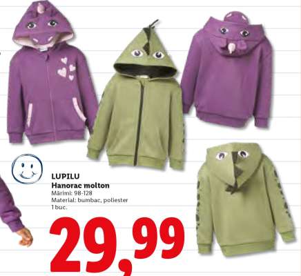 LUPILU Hanorac molton