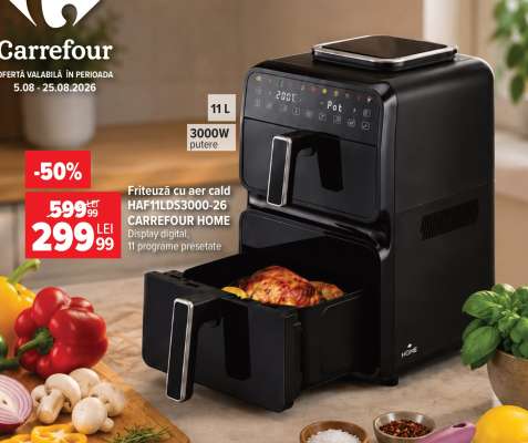 Friteuză cu aer cald HAF11DS3000-26