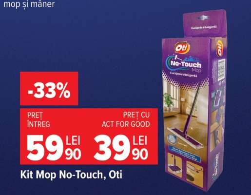 Kit Mop No-Touch, Oti