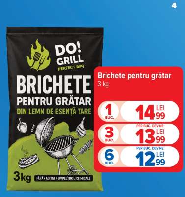 Brichete pentru grătar