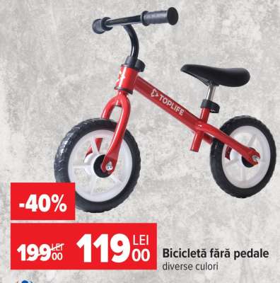 Bicicletă fără pedale