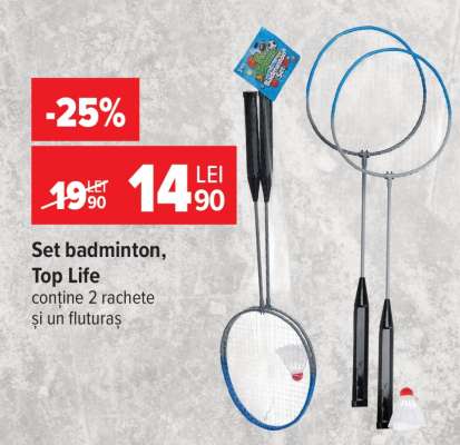 Set badminton, Top Life