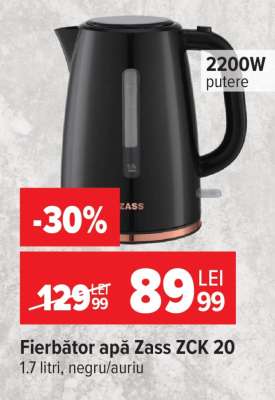 Fierbator apă Zass ZCK 20