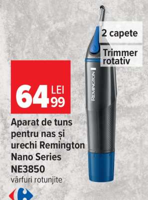 Aparat de tuns pentru nas și urechi Remington Nano Series NE3850