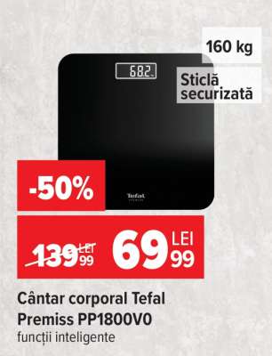 Cântar corporal Tefal Premiss PP1800VO
