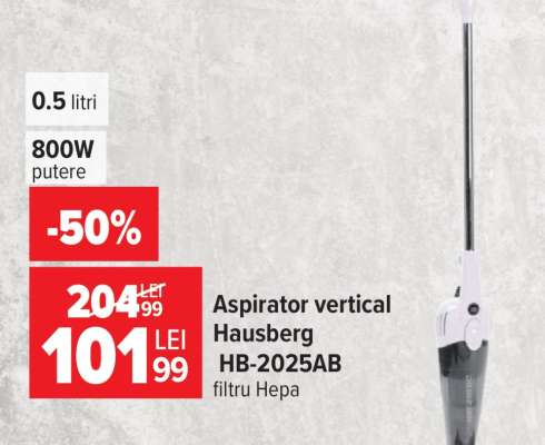 Aspirator vertical Hausberg HB-2025AB