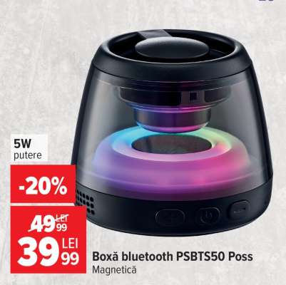 Boxă bluetooth PSBTS50 Poss