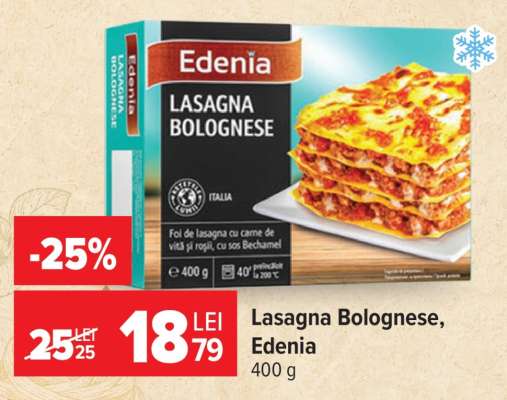 Lasagna Bolognese Edenia