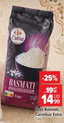 Orez Basmati, Carrefour Extra