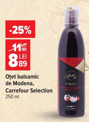 Oțet balsamic De Modena Carrefour Selection