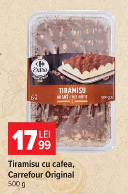 Tiramisu cu cafea Carrefour Original