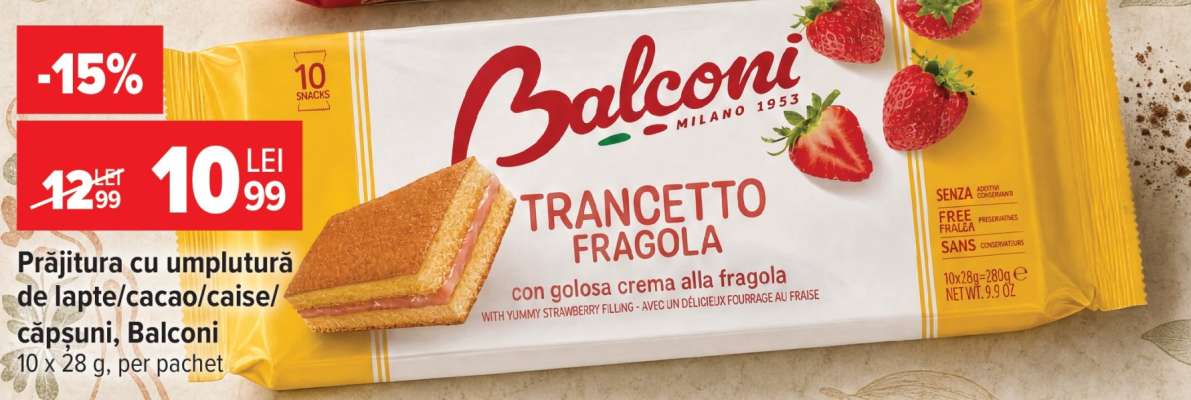 Balconi Trancetto Fragola