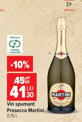 Vin spumant Prosecco Martini