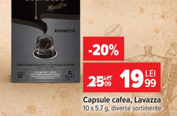 Capsule cafea, Lavazza