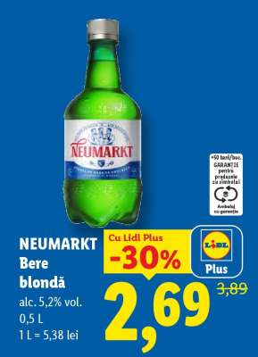 NEUMARKT Bere blondă
