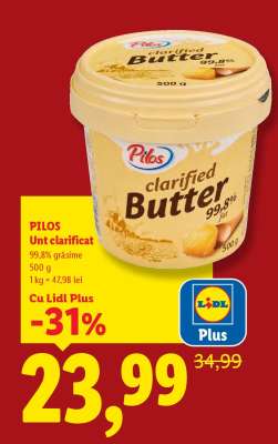 PILOS Unt clarificat