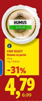 Chef Select Humus cu pesto