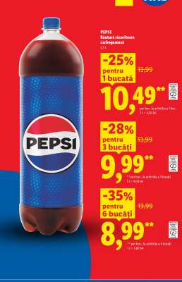 PEPSI Băutură răcoritoare carbogazoasă
