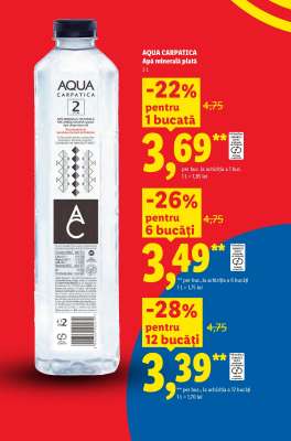 Aqua Carpatica Apă Minerală Plată 2L