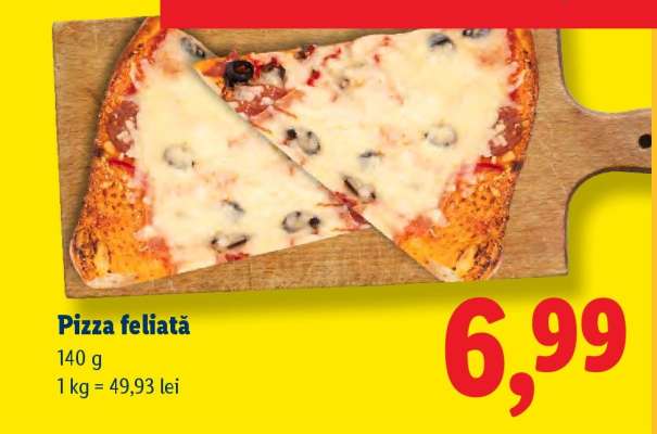 Pizza feliată